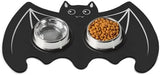 Halloween Pet Mats for Food and Water Dog Cat Food Mats Pet Feeding Mat Dog Bowls & Feeders Pet Clever 