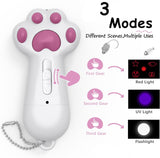 Interactive 7-in-1 USB Rechargeable Cat & Dog Teaser Toy with LED Light🐾 Cat Toys Pet Clever 