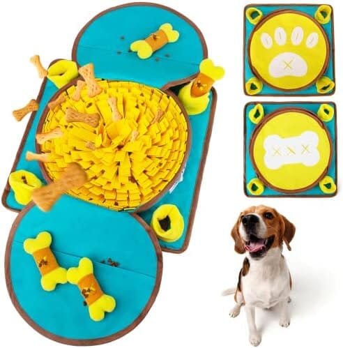 Interactive Dog Puzzle Toys Enrichment Feed Games Dog Pet Clever 