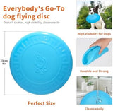 Interactive Rubber Flyer Dog Toys, Put Cloth in Middle for Durability Toys Pet Clever 