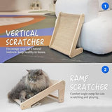 L Shape Cat Scratch Pad for Indoor Cats Cat Trees & Scratching Posts Pet Clever 