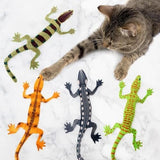 Lizard Catnip Toys Chew Bite Resistant Toys for Indoor Cats Cat Toys Pet Clever 