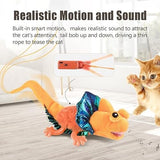 Lizard Kitten Toy with Catnip for Indoor Cats Kicker Cat Toys amazon 