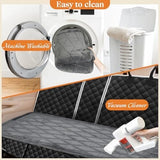 Non-Slip Dog Bed for Car Back Seat Cover Travel Pet Clever 