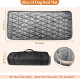 Non-Slip Dog Bed for Car Back Seat Cover Travel Pet Clever 