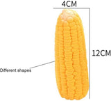 Pet Dog Puppy Latex Corn Shape Chew Toy Toys Pet Clever 