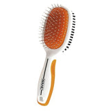 Pet Double Sided Pin Bristle Brush with Patented Stacked Pin Design for Dogs Cat Care & Grooming Pet Clever 