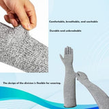Pet Handling Gloves – 16" Extra-Long Cat Grooming Arm Sleeves Cat Care & Grooming Pet Clever 
