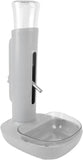 Pet Standing Water Dispenser Cat Dog Standing Bowl with Detachable Pole Dog Bowls & Feeders Pet Clever Grey 