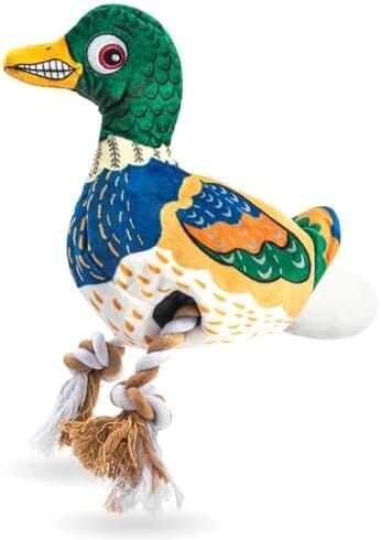 Pet Tug-of-War Toy with Squeaker Durable Duck Dog Toy Dog Toys Pet Clever 