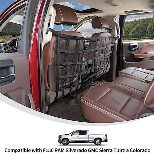 Pickup Truck Dog Barrier Pet Clever