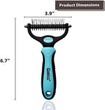 Professional Dog and Cat Brush for Shedding Ideal Deshedding Tool Dog Combs Pet Clever 