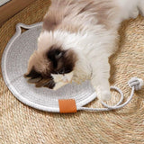 Round Horizontal Floor Cat Scratching Pads for Indoor Cats Cat Trees & Scratching Posts Pet Clever 