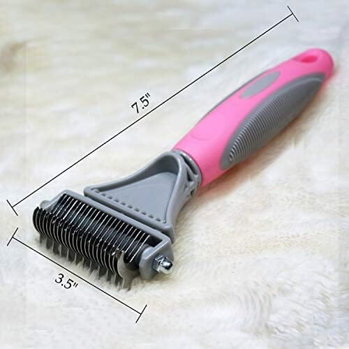 Safe Grooming Tool for Easy Mats & Tangles Removing Dog Combs Pet Clever 