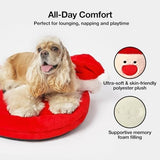 Santa Orthopedic Dog Bed Washable Bolster Dog Sofa Beds Cat Bes & Mats Pet Clever 