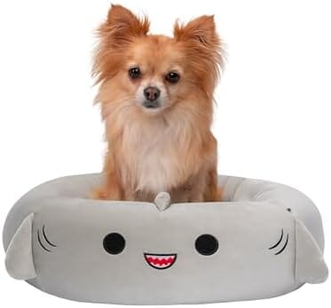 Shark Pet Bed - Ultrasoft Plush Pet Bed Dog Beds & Blankets Pet Clever S 