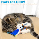 Simulated Chirping Bird Interactive Toy for All Breeds Cat Kicker Catnip Toys Cat Toys Pet Clever 