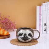 Sloth Mug 16 oz Ceramic Coffee Mug 3D Porcelain Tea Mug for Women Other Pets Design Mugs Pet Clever 