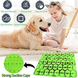 Slow Feeder Lick Mat for Dry Wet Food for Pet Encourages Natural Foraging Skill Dog Pet Clever 