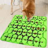 Slow Feeder Lick Mat for Dry Wet Food for Pet Encourages Natural Foraging Skill Dog Pet Clever 