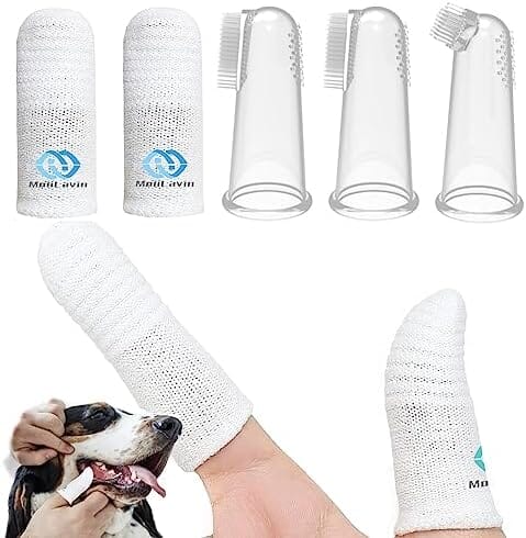 Soft High Grade Finger Toothbrush Pet Toothbrush for Small to Large Dogs Cats Toothbrush Pet Clever 