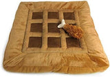 Soft Plush Small Cute and Cozy Chicken and Waffles Pet Bed Dog Beds & Blankets Pet Clever 