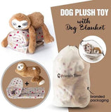 Squeaky Dog Toy with Blanket Dog Toys Pet Clever 