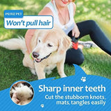 Undercoat Rake and Deshedding Tool for Dogs and Cats Dog Combs Pet Clever 