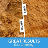 Undercoat Rake and Deshedding Tool for Dogs and Cats Dog Combs Pet Clever 