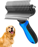 Undercoat Rake and Deshedding Tool for Dogs and Cats Dog Combs Pet Clever 