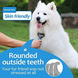 Undercoat Rake and Deshedding Tool for Dogs and Cats Dog Combs Pet Clever 