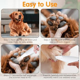 Upgraded Dog Trimmer with LED Light Dog Hair Trimmers Pet Clever 