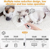 Upgraded Dog Trimmer with LED Light Dog Hair Trimmers Pet Clever 