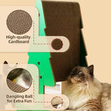 Vertical Cat Scratching Post Cat Trees & Scratching Posts Pet Clever 