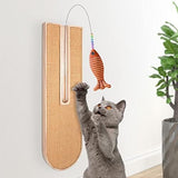Vertical Wall Cat Scratch Post Cat Trees & Scratching Posts Pet Clever 