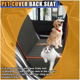 Waterproof Scratchproof Car Seat Protector with Side Flaps Travel Pet Clever 