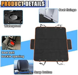 Waterproof Scratchproof Car Seat Protector with Side Flaps Travel Pet Clever 