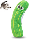 Wiggle Pickle Realistic Flopping Wiggling Silvervine Cat Toy Cat Toys Pet Clever 