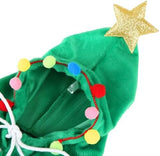 Xmas Tree Costumes for Small Pet Cat Clothing Pet Clever 