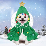 Xmas Tree Costumes for Small Pet Cat Clothing Pet Clever 