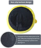 Yellow Dog Pet Bed Warming Cozy Soft Dog Round Bed Dog Beds & Blankets Pet Clever 