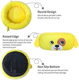 Yellow Dog Pet Bed Warming Cozy Soft Dog Round Bed Dog Beds & Blankets Pet Clever 