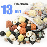 13 in 1 Aquarium Fish Tank Filter Media Filters Pet Clever 