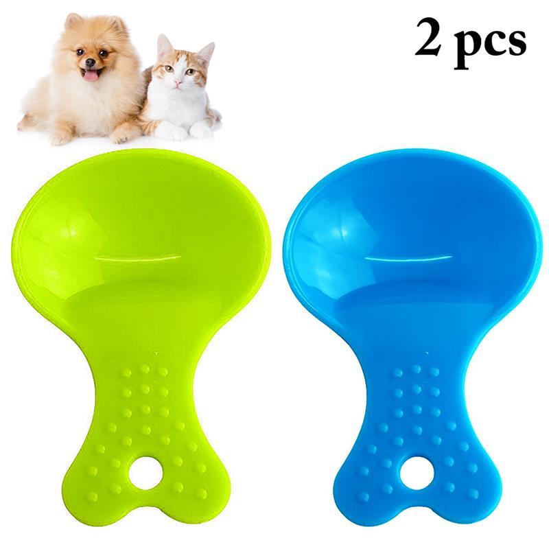 2pcs Pet Food Scoop Cat Pet Clever 