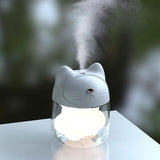 3 in 1 Air Humidifier Cat Design Accessories Pet Clever Blue 
