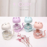 3 In 1 Cute Cat LED Aroma Lamp, Fan and Diffuser Cat Design Accessories Pet Clever 