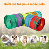 3 Way Bunny Hideout Small Animal Activity Tunnel Toys Hamster Pet Clever 