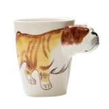 3D Animal Shape Mugs Other Pets Design Mugs Pet Clever Bulldog 