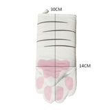 3D Cartoon Animal Cat Paws Oven Mitts Cat Design Accessories Pet Clever 