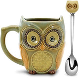 3D Coffee Mug Funny Cute Owl Ceramic Cup Other Pets Design Mugs Pet Clever 